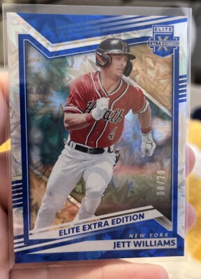 2022 ELITE EXTRA EDITION FOTL Blue #14 JETT WILLIAMS *TOP PROSPECT* METS 08/20
