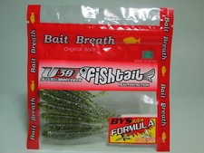 59748) Bait Breath U30 Fish tail 2.8" 8pcs #711 melon shad