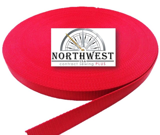 1 Inch 10 Yards Red Heavy Nylon bing Strapping NW7166 eBay