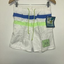 Vintage 1990  s BB Surf Multi-Color Shorts, Deadstock NWT, Size 30
