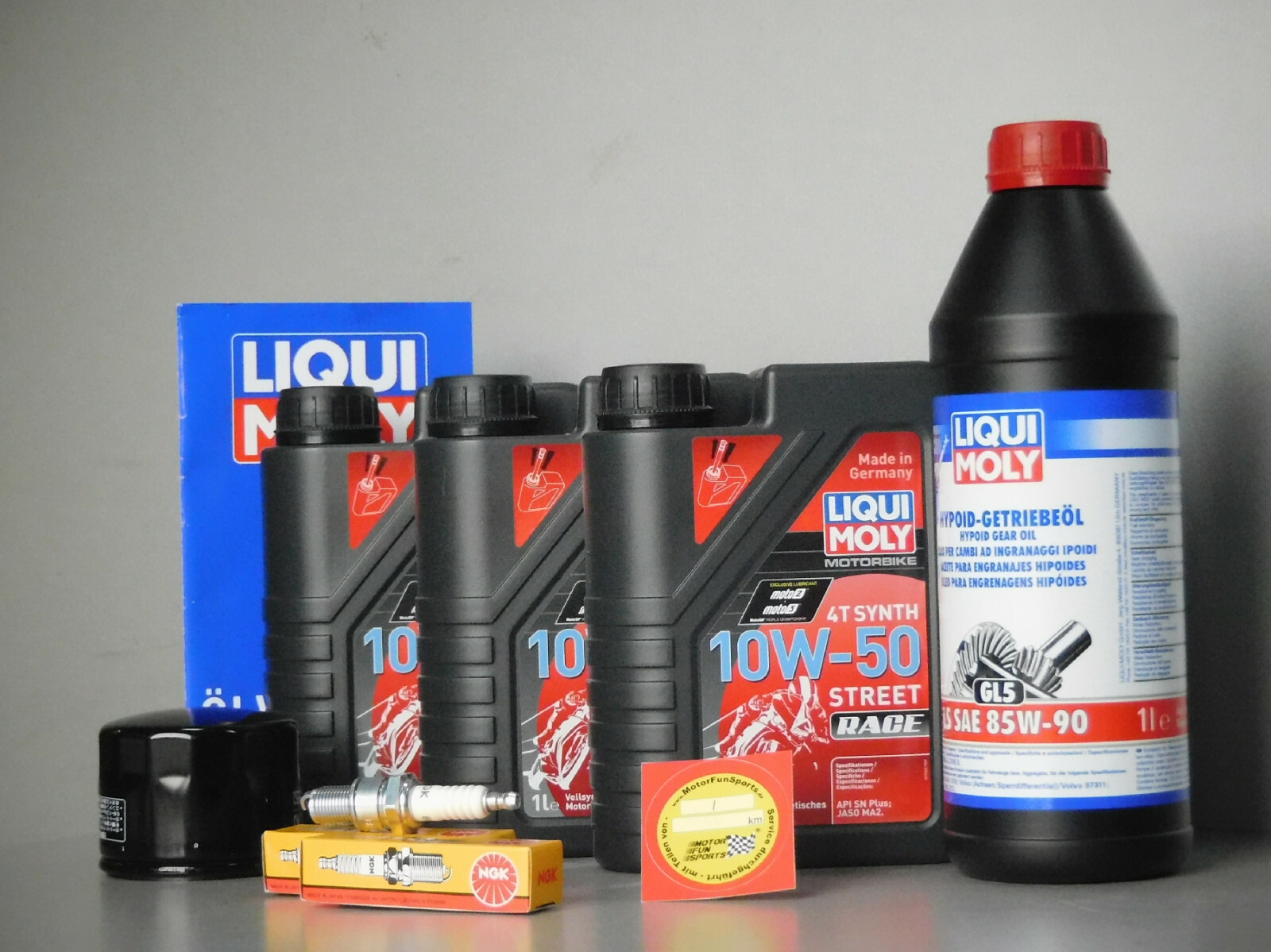 Maintenance Set Moto Guzzi 850 T5 Inspection Oil Spark Plug Filter