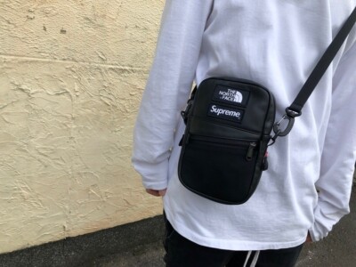 Supreme x The North Face collaboration Leather Mini Shoulder
