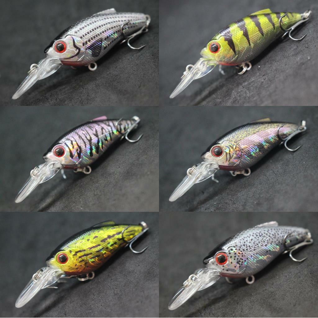Crankbait Fishing Lures Shallow Water Jerkbait Wide Wobble For