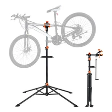 VEVOR Bike Repair Stand 80LBS Adjustable Maintenance Folding Bike Rack Tool Tray