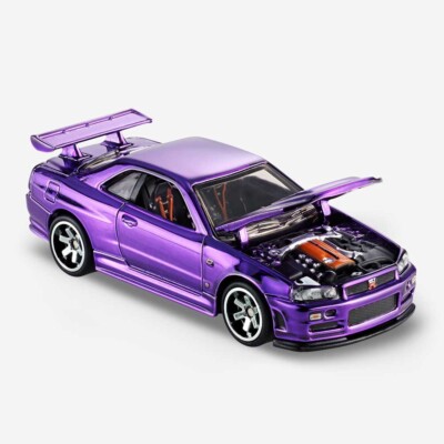 ホットウィール】Nissan Skyline GT-R R34 RLC RLC限定 NISSAN Skyline