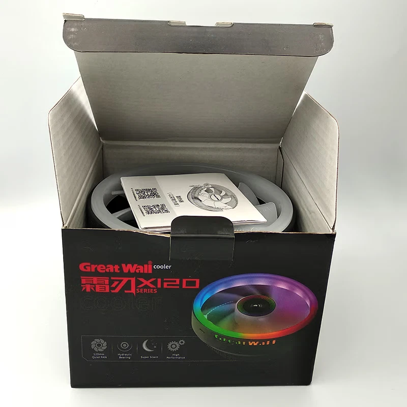 Great Wall UFO RGB CPU Cooler – Quiet 120mm Fan Heatsink LGA115x Intel AMD 12V - Image 3 of 4