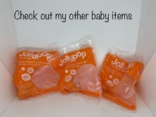 3 Jollypop Newborn Pacifier Unscented For Babies Without Teeth Brand New