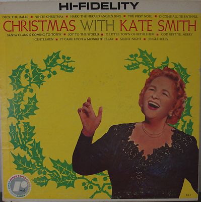 >DISCO 33 GIRI - KATE SMITH - WEIHNACHTEN MIT KATE SMITH