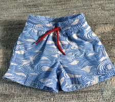 Beaufort Bonnet Boys Swim Trunks Shorts w Birds 6-12 months Excellent Condition