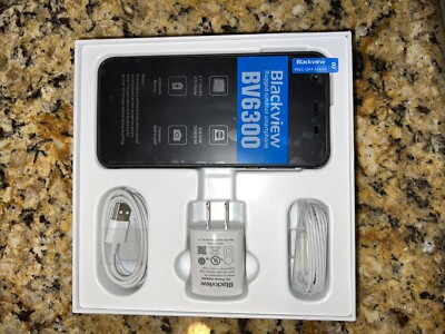 BLACKVIEW BV6300 4G- 3GB RAM- 32GB - Matte Black (Unlocked) Smartphone