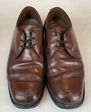 VTG Knapp Men’s Cushioned Comfort Brown Leather Oxford Shoes USA Made Size 7.5 E