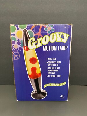 Groovy Motion Lamp グロービー・モーション・ランプ Vintage Groovy Motion Lamp. Blue (Brand New) | eBay
