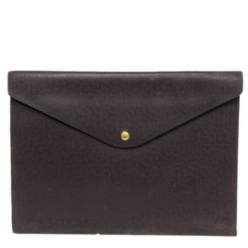 Louis Vuitton Taiga Black Bifold Wallet SP3159