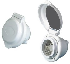 PRESA STAGNA COLLEGAMENTO BANCHINA 30A - 220V IP X7