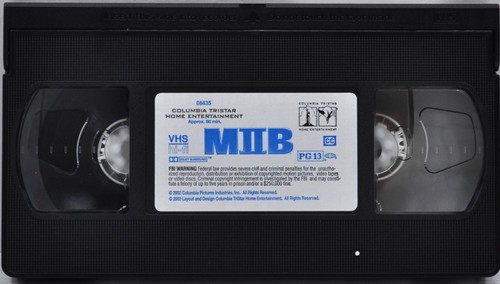Men in Black II - VHS - Tommy Lee Jones - Will Smith - Picture 3 of 3