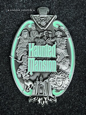 Haunted Mansion Resin Sign 看板 Haunted Mansion Gate Plaque Sign Full Size Prop Cast From