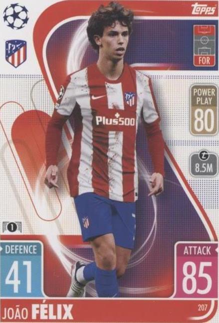 2021-22 Topps Match Attax UCL João Félix #207 for sale | eBay 2021-22 Topps Match Attax UCL João Félix #207 for sale | eBay