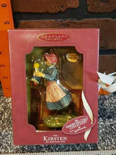 Hallmark Keepsake 2004 American Girl Kirsten 1854 Christmas Ornament Doll Box - Bild 1 von 7