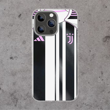 Cover Maglia Juventus Calcio Serie A iPhone morbida TPU con foto immagini sfondi
