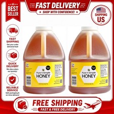 2 Pack Pure n Simple 100 Honey, 80 oz 5 lb Jug with Handle