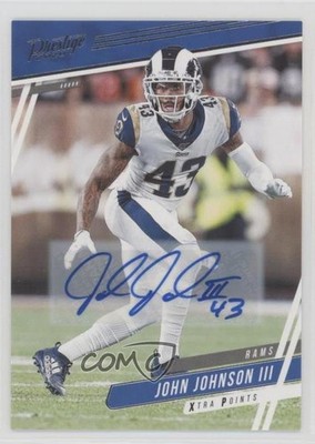 2020 Panini Prestige Xtra Points Signatures John Johnson III #145 Auto qw7