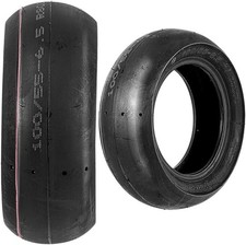 11" 100/55-6.5 Gel Self-Sealing Tubeless Tire for 90/65-6.5 E-Scooter