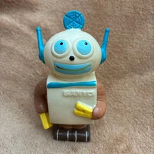 Showa Retro Rare Sanyo Electric Washing Machine Type Robot Piggy Bank Rare