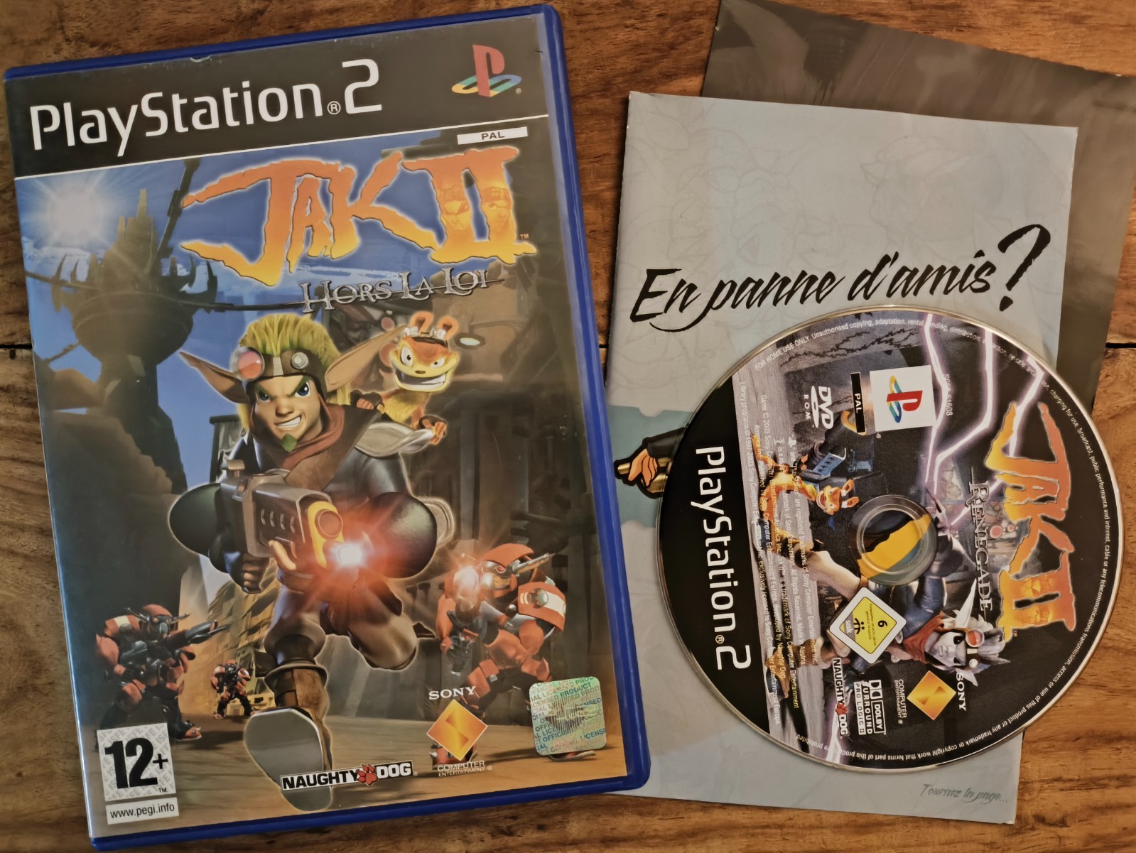 Jak II Hors La Loi complet sur Playstation 2 PS2 - FR