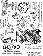 Unmounted Rubber Stamp Plate, Unmounted/Uncut Pink Rubber Stamps