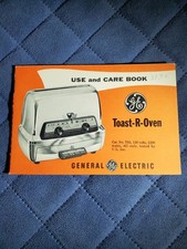 Vintage General Electric Toast-R-Oven 1958 Instruction Operation Manual Brochure