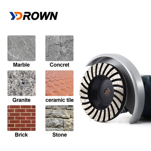 4" Diamond Turbo Grinding Cup Wheel Coarse for Marble Angle Gringer Sanding - Picture 12 of 34