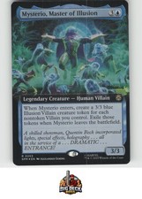 FOIL MYSTERIO, MASTER OF ILLUSION (EXT ART) SPIDER-MAN MAGIC: THE GATHERING NM/M