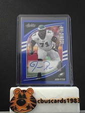 2025 Panini Absolute Iconic Ink Jason Peters Auto /35 Eagles