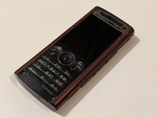 Sony Ericsson W902 dark Red incomplete - GSM mobile phone
