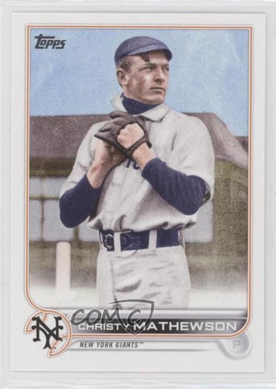 2022 Topps Update Legend Variation SP Christy Mathewson #US102 HOF 0x0g
