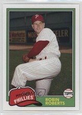 2018 Topps Archives 1981 Design Robin Roberts #292 HOF 0r3