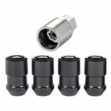 Mcgard Wheel Lock Nut Set For Ford Escort 1990 4 Pack 1.46 In. L Black Mcgard Wheel Lock Nut Set For Ford Escort 1990 4 Pack 1.46 In. L Black