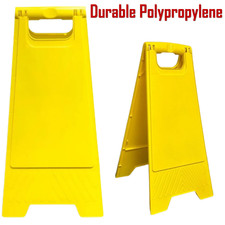Professional Cleaning In Progress Sign - Yellow A-Frame Safety Board 60 x 30cm