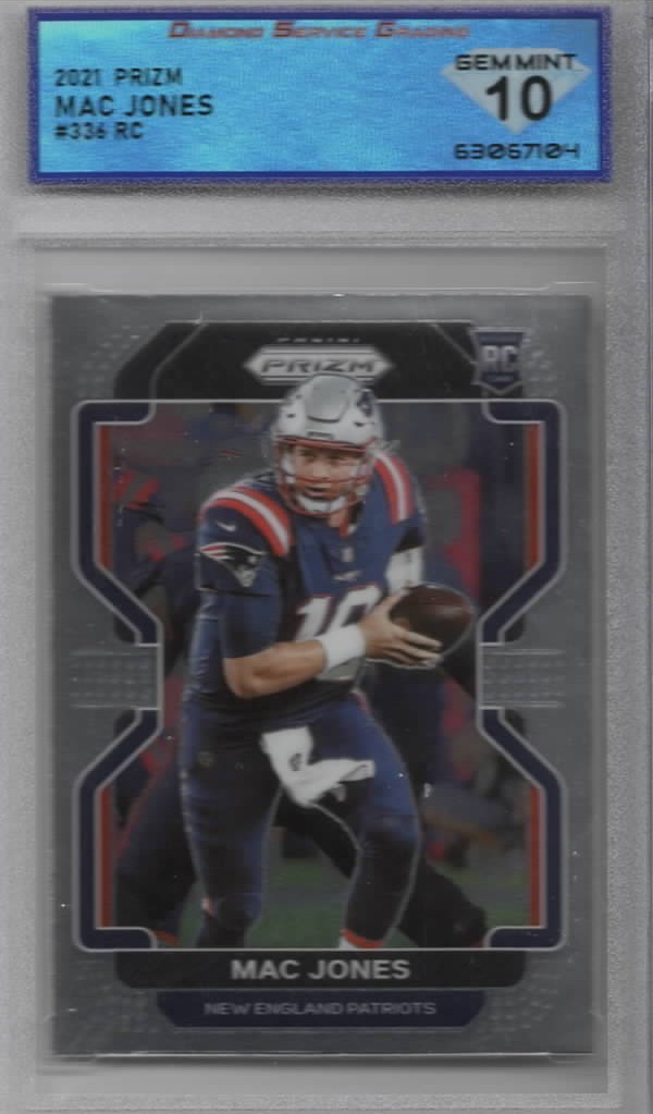 Mac Jones Panini Prizm #336 Base