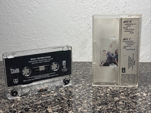 Bush - Sixteen Stone (1994 Cassette) TAPE 90's Alternative Rock Gavin Rossdale - Picture 3 of 4