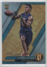 2017 Panini Gold Standard Rookies Platinum 28/49 Isaiah Ford #180 1e5