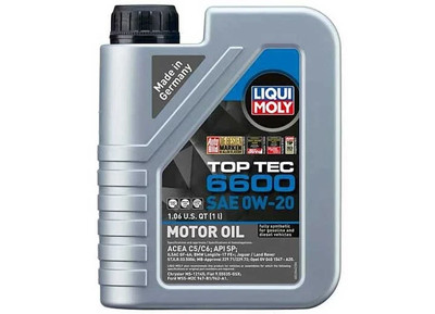 Liqui Moly 22044 Top Tec 6600 0W-20 1 Liter