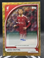 2025/26 Liverpool Collector Tin Hugo Ekitike Foilfractor 1/1 Auto