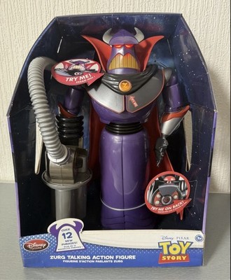 Toy Story Evil Emperor Zurg Disney Store 14'' elektronische Actionfigur BRANDNEU