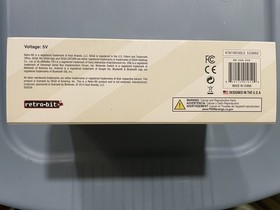 Sega Saturn Retro-bit Wireless Bluetooth Controller - Slate Gray Color Rare 2012