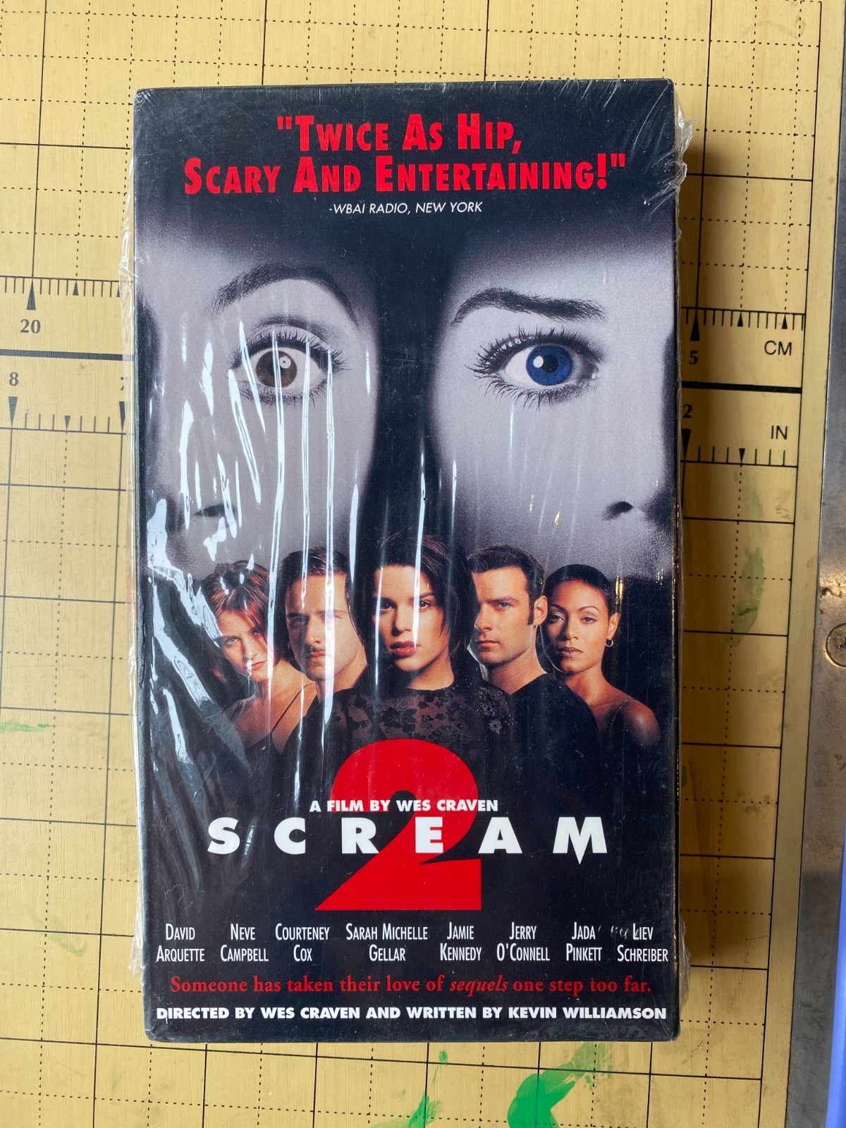 SCREAM 2 VHS Tape - BRAND NEW / SEALED New Old Media WES CRAVEN