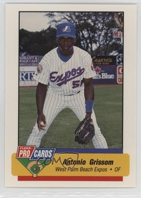 1994 Fleer ProCards Minor League Antonio Grissom #55 0q3