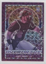 2021 Panini Chronicles Overdrive Purple Velocity Prizm Joey Bart #4 0ym4