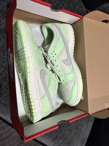 Nike Dunk Low Next Nature SE FN6344-001 Sneakers Women's Sea Glass Leather PSS45 - Picture 1 of 8