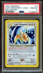 Light Dragonite 14/105 Neo Destiny Holo Rare